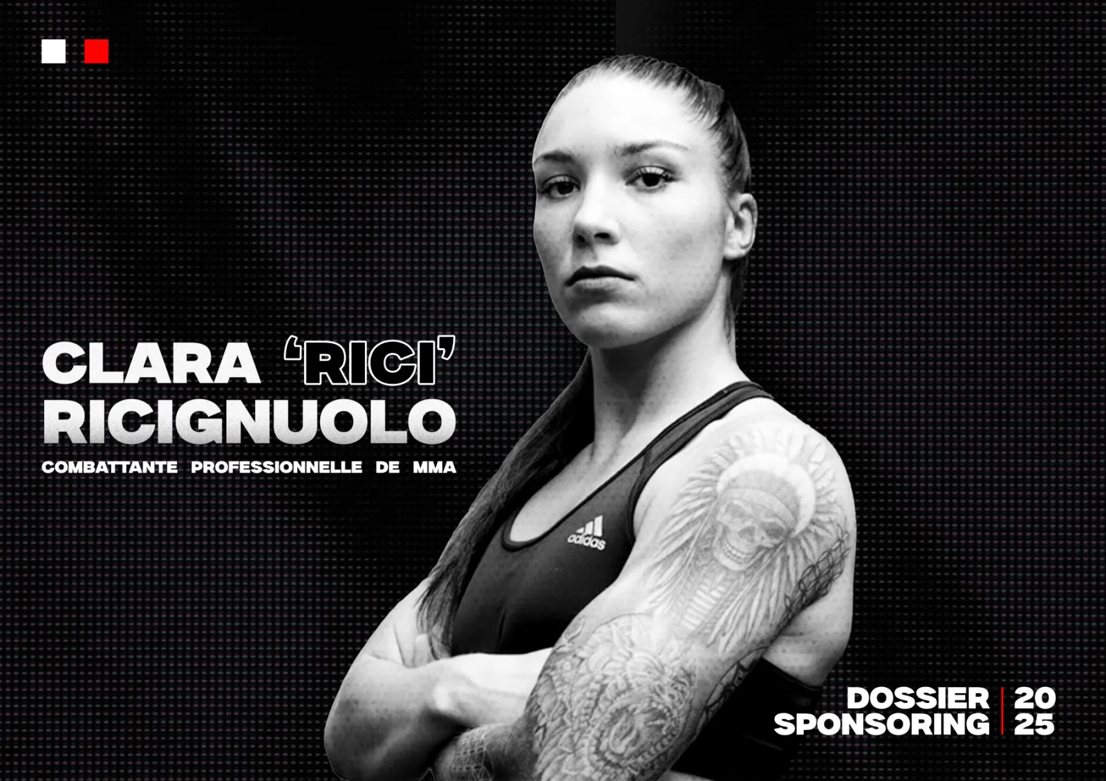 Dossier de sponsoring de Clara Riccignuolo, page 1