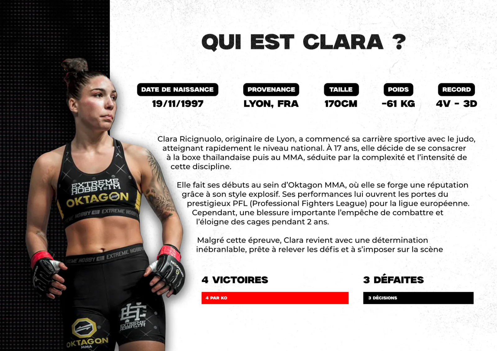 Dossier de sponsoring de Clara Riccignuolo, page 3