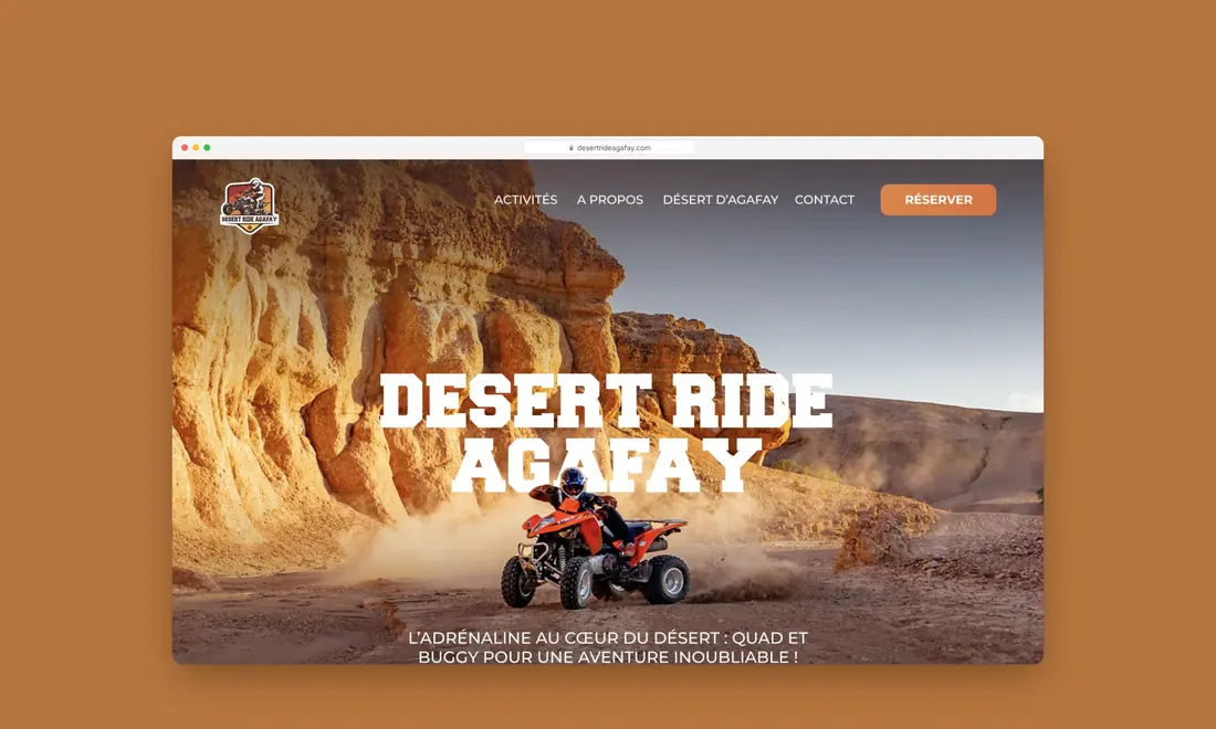 Desert Ride Agafay, Excursions quad et buggy