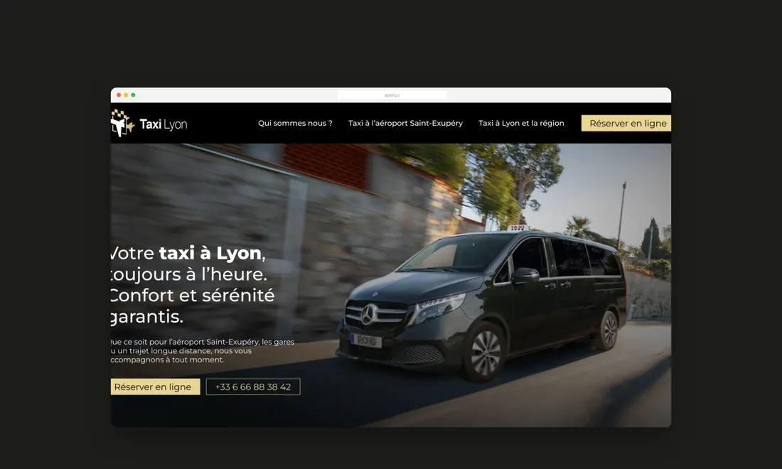 Taxi Lyon 69, Taxi