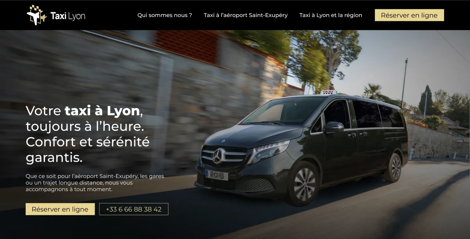 Taxi Lyon 69, capture sur ordinateur